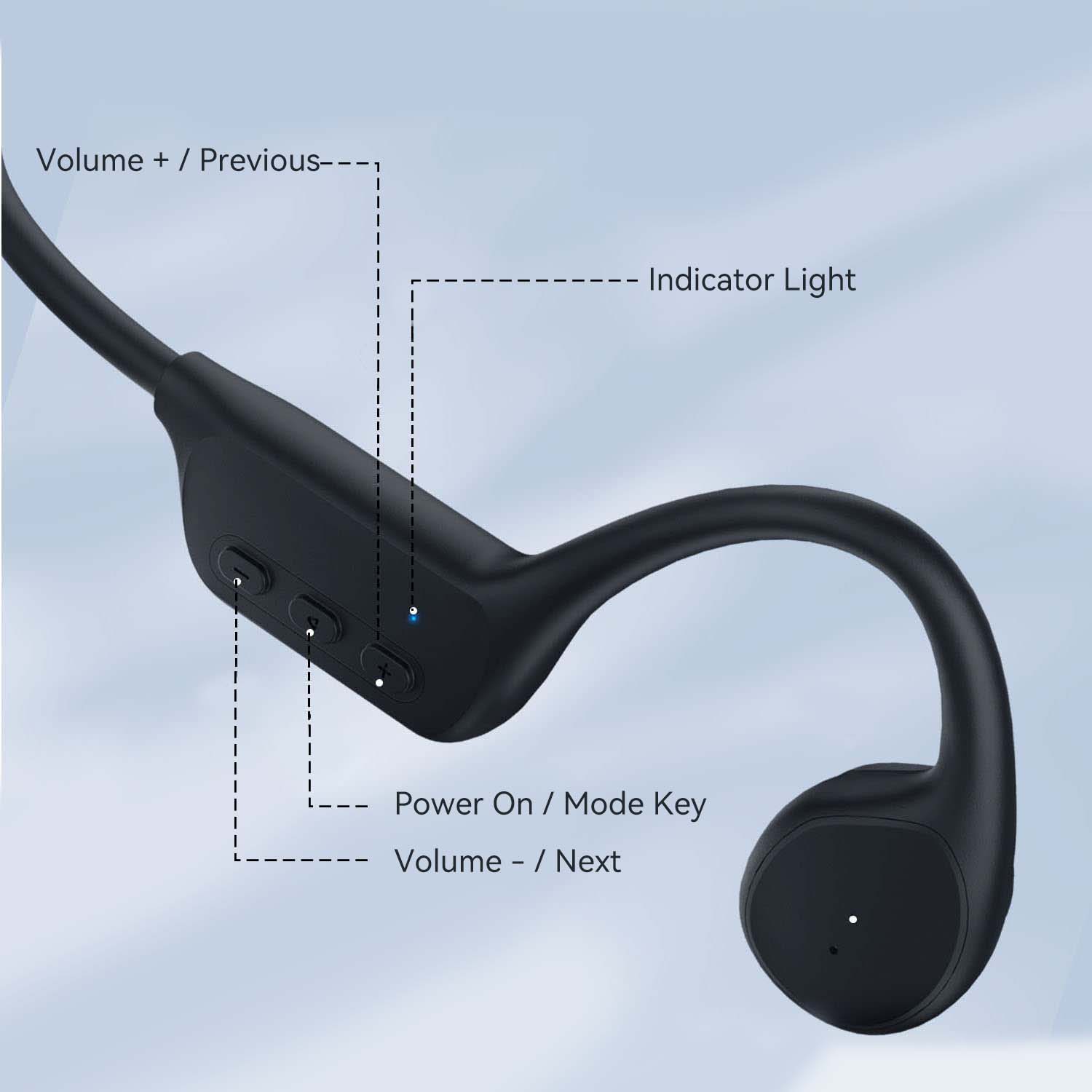Runner Pro2 Bone Conduction Sports Headphones without Mic