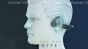 Runner Chic Lightweight Bone Conduction Headphones