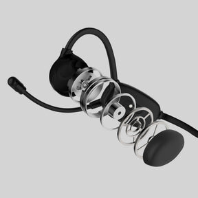 Runner Caller Bone Conduction Headphones with Microphone